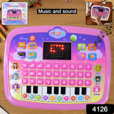 Learning Educational Computer Kids Piano Laptop With Led Screen  Music